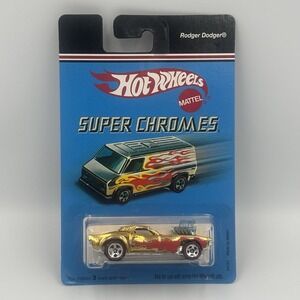 HOT WHEELS SUPER CHROMES RODGER DODGER GOLD